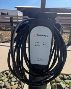 EV charging stations at Sierra Valley Preserve Nature Center